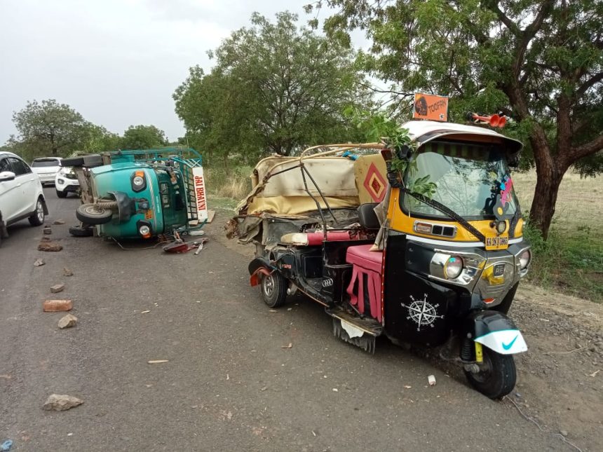 ನಾಗಠಾಣ ಬಳಿ ಭೀಕರ ಅಪಘಾತ