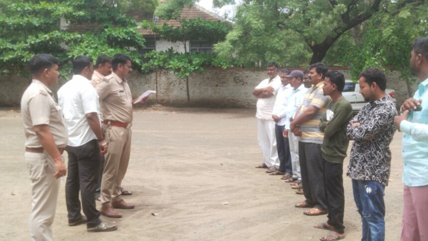 ಭೀಮಾತೀರದಲ್ಲಿ ರೌಡಿಶೀಟರ್‌ಗಳಿಗೆ ಖಡಕ್ ಎಚ್ಚರಿಕೆ