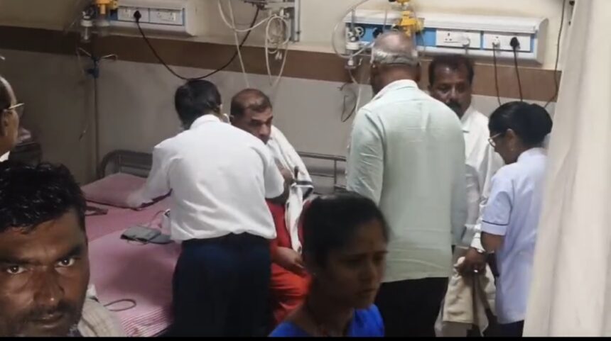 ಕೂಡಲಸಂಗಮ ಶ್ರೀಗಳಿಗೆ ಆರೋಗ್ಯದಲ್ಲಿ ಏರುಪೇರು