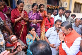 ಗಣೇಶ ವಿಸರ್ಜನೆ ಅವಘಡ ಕುಟುಂಬಸ್ಥರ ಮನೆಗೆ ಶಾಸಕ ಯತ್ನಾಳ ಭೇಟಿ