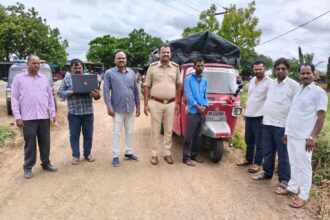 ಅಕ್ಕಿ, ಗೂಡ್ಸ್ ವಾಹನ ಸಮೇತ ಇಬ್ಬರ ಬಂಧನ