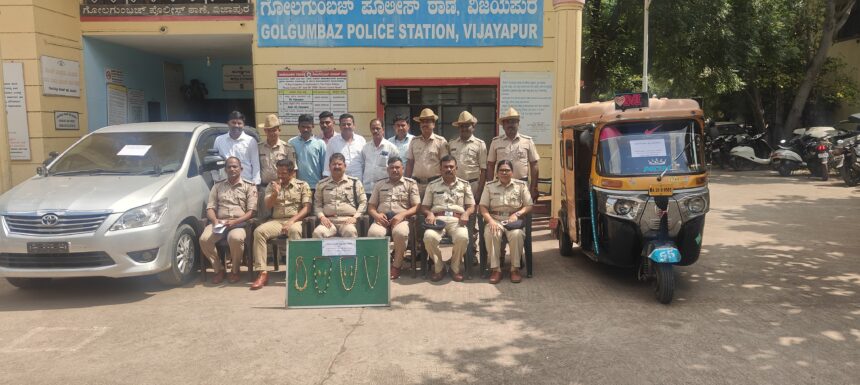 ವಾಹನಗಳ್ಳನ ಬಂಧನ ! ಇಬ್ಬರು ಎಸ್ಕೇಪ್